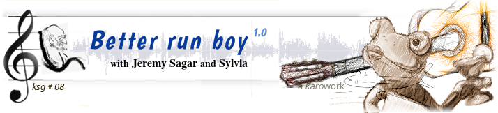 Better run boy song page banner