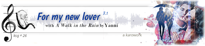 For my new lover song page banner