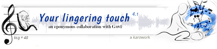 Your lingering touch song page banner